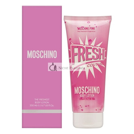 Moschino Pink Fresh Couture Testápoló, 200ml