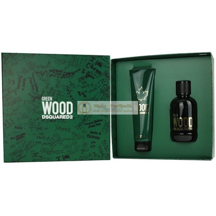 Dsquared2 Green Wood Set 100 ml Eau de Toilette & 150 ml Duschgel