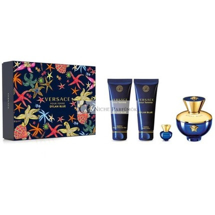 Versace Pour Femme Dylan Blue EDP Spray 100ml + EDP Spray 5ml