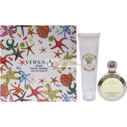   Versace Eros Pour Femme Nőknek 2 db Ajándékcsomag, 100 ml EDT Spray, 150 ml Luxus Testápoló