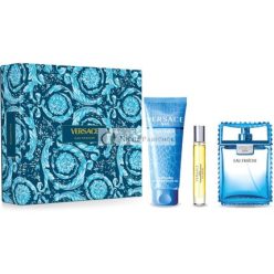   Versace Man Eau Fraiche Ajándékcsomag 100ml EDT 10ml EDT 150ml Tusolózselé