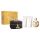 Versace Eros Eau De Parfum Set - 100 ml Spray, 100 ml Körperlotion, 100 ml Duschgel, Kosmetiktasche