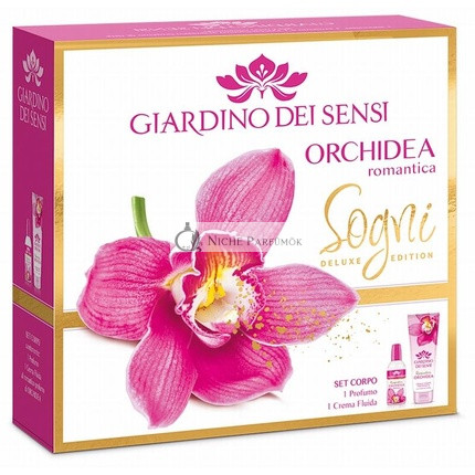 GIARDINO DEI SENSI ORCHIDEA testparfüm és testápoló szett