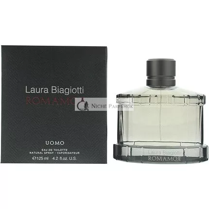 Laura Biagiotti Romamor Uomo Eau de Toilette für Herren 125 ml