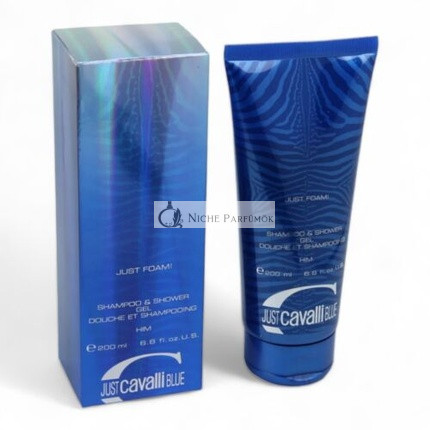 Roberto Cavalli Just Cavalli Schaum Shampoo und Duschgel, 200ml
