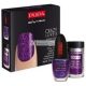 Nagelkunstset - Crazy Lurex Ton Lila
