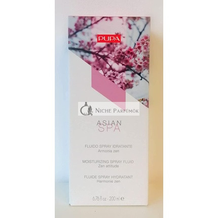 Pupa Ázsiai SPA Hidratáló Zen Harmónia Fluid Spray, 200ml