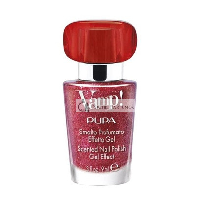 Pupa Vamp! Illatos Zselés Hatású Körömlakk Csillogó Kiadás 207 Twinkle Ruby