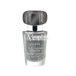   Pupa Vamp! Illatos Gél Hatású Körömlakk Csillogó Kiadás 307 Platina Ezüst, 11 ml