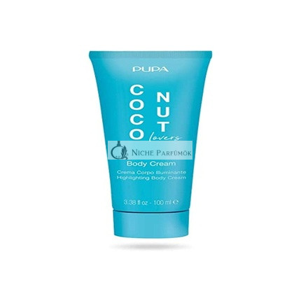 Pupa Kókusz Szerelmesek Testápoló Krém, 100 ml, 001 Arany Álmok