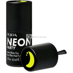   Pupa Neon Party Fluoreszcens Hatású Körömlakk 400 Telihold Sárga