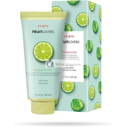 Pupa Fruit Lovers Bergamot Bio Testápoló, 300ml