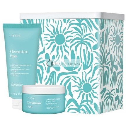 Pupa Oceanian Spa Kit 1, Tisztító Radír 250ml és Zuhanytej 300ml