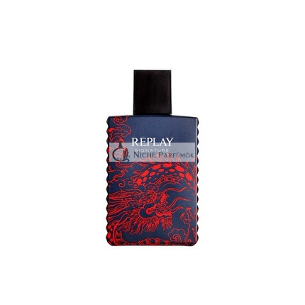 REPLAY Signature Red Dragon férfi Eau De Toilette, 30ml