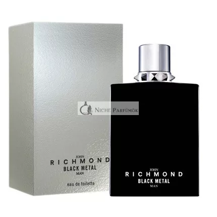 JOHN RICHMOND Schwarzes Metall Herren Eau de Toilette, 100ml