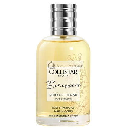 Collistar Benessere Neroli und Helichrysum Eau De Toilette, 100ml