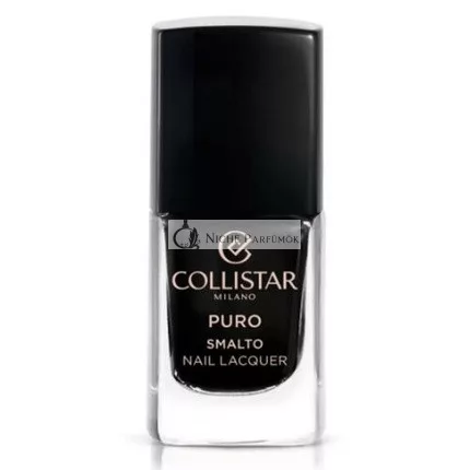 COLLISTAR Pure Hosszantartó Körömlakk 313 Fekete Intenzív