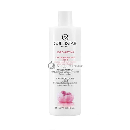 Collistar Idro Attiva 3 in 1 Micellenmilch, 400ml