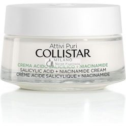   Collistar Aktív Tiszta Arckrém Szalicilsavval és Niacinamiddal, 50ml