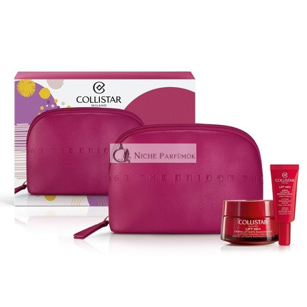 Collistar Beauty-Bag The Bridge Lift HD+ Arckrém és Nyakfirmáló Krém 50ml + Lift Szérum az Arcbőr és Nyak Simításához 7ml