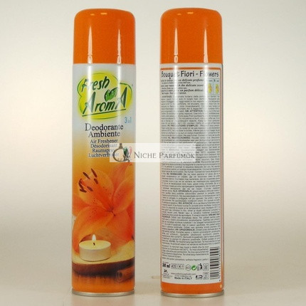 Fresh Aroma Deo Spray Virág, 300ml