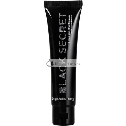 Black Secret Glitzer Peel-Off Maske für reine Haut - T-Zone