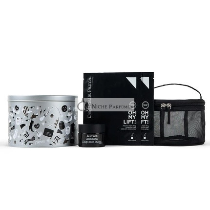 Diego Dalla Palma Damen-Geschenkbox Oh My Lift Kit Anti-Aging-Gesichtscreme mit 2 Lifting-Effekt-Masken und Kosmetiktasche