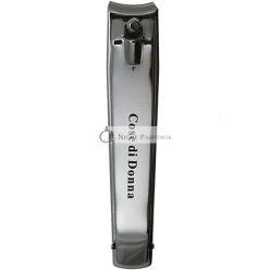   Női Acél Körömvágó Kézre és Lábra, Beépített Reszelővel, 240g