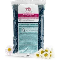   Kosmetex Brazil Wax Gyöngyök Azulene Vékony Rugalmas Film Wax 800g