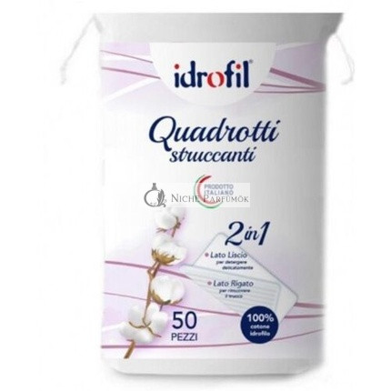 Idrofil Quadrotti Sminklemosó Párnák 50db