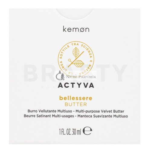 Kemon Actyva Bellessere Butter öblítés nélküli ápolás minden hajtípusra 30 ml