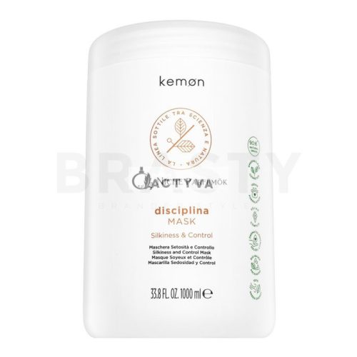 Kemon Actyva Disciplina Mask hajsimító maszk durva és rakoncátlan hajra 1000 ml