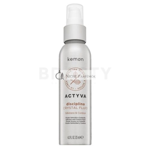 Kemon Actyva Disciplina Crystal Fluid Pflege ohne Spülung gegen gekräuseltes Haar 125 ml