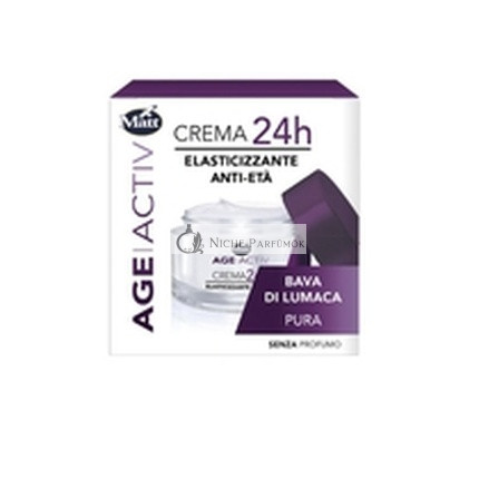 Matt Matt Ageactiv 24h Rugalmasító Anti-Aging Csiga Nyálkás Arckrém - 50ml