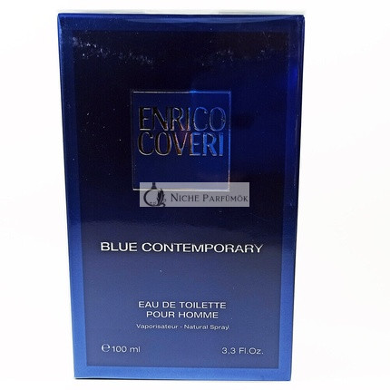 Enrico Coveri Blue Contemporary Eau de Toilette After Shave for Men, 100ml