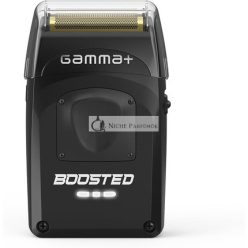   GAMMA+ Boosted Elektrischer Bart- und Haarschneider mit 3 Klingen, kabellos, 120 Minuten Betriebszeit, kompakt und tragbar für Reisen, IPX7 wasserdicht, 11.000 U/min