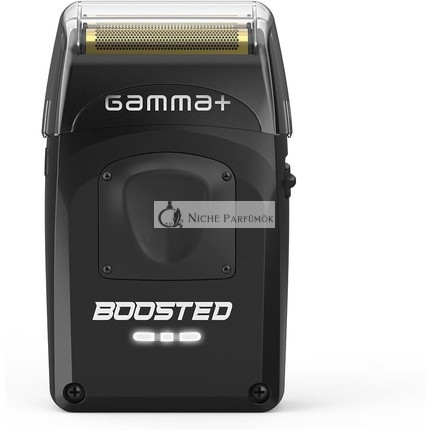 GAMMA+ Boosted Elektrischer Bart- und Haarschneider mit 3 Klingen, kabellos, 120 Minuten Betriebszeit, kompakt und tragbar für Reisen, IPX7 wasserdicht, 11.000 U/min