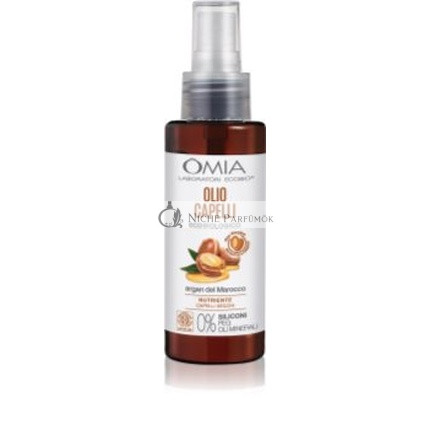 Omia Laboratori Ecobio Haaröl mit Arganöl aus Marokko für trockenes Haar, 100 ml