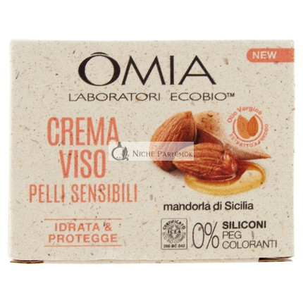 Omia Laboratori Ecobio Hidratáló Arckrém Mandula Szicíliából 50 Ml