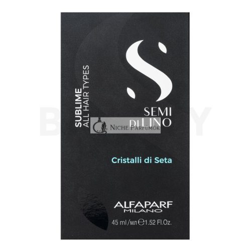 Alfaparf Milano Semi Di Lino Sublime Cristalli Di Seta hajsimító szérum minden hajtípusra 45 ml