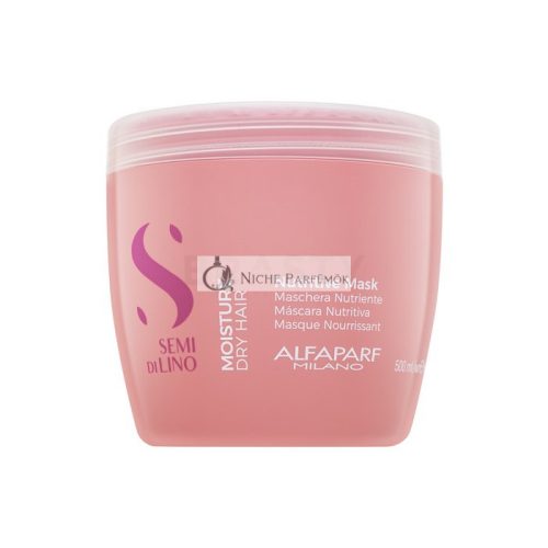 Alfaparf Milano Semi Di Lino Moisture Nutritive Mask pflegende Haarmaske für trockenes und geschädigtes Haar 500 ml