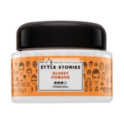   Alfaparf Milano Style Stories Glossy Pomade Haarpomade für starken Halt 100 ml