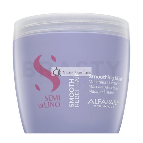 Alfaparf Milano Semi Di Lino Smooth Smoothing Mask Bändigende Haarmaske für raues und widerspenstiges Haar 500 ml