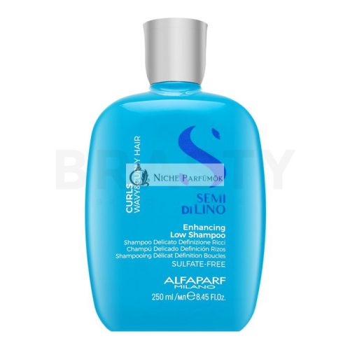 Alfaparf Milano Semi Di Lino Curls Enhancing Low Shampoo Pflegeshampoo für lockiges Haar 250 ml