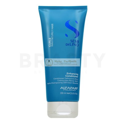 Alfaparf Milano Semi Di Lino Curls Enhancing Conditioner pflegender Conditioner für lockiges und krauses Haar 200 ml