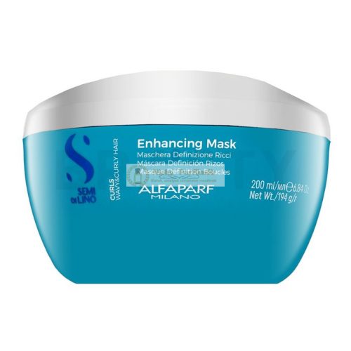 Alfaparf Milano Semi Di Lino Curls Enhancing Mask pflegende Haarmaske für lockiges Haar 200 ml
