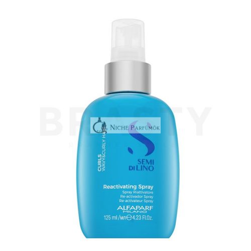 Alfaparf Milano Semi Di Lino Curls Reactivating Spray Styling-Spray Für den Glanz lockiger und krauser Haare 125 ml