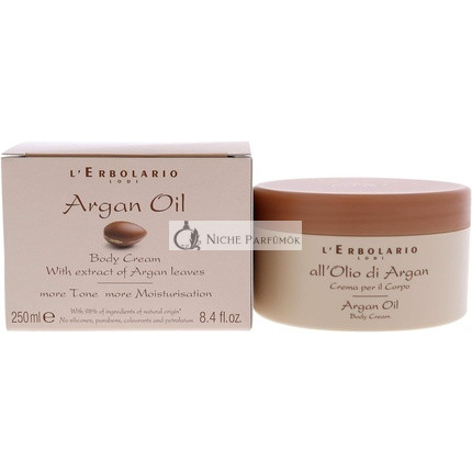 L'Erbolario Argan Olaj Testápoló Krém, 250ml
