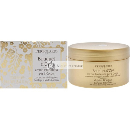 L'Erbolario Bouquet d'Oro Testápoló Krém, 250ml