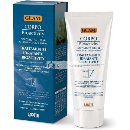 Guam Bioaktív Hidratáló és Tápláló Testápoló Krém, 200ml
